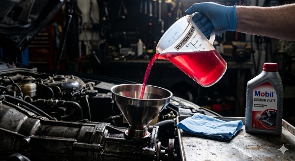 Замена масла ATF в АКПП и вариаторе Алматы
